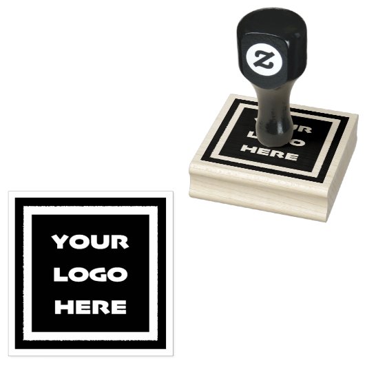 ビジネス ロゴ テンプレート ゴム印スタンプ 色 ラバースタンプ (押印)