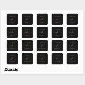 ビジネス ロゴ テンプレート 文房具 ステッカー (シート)