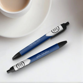 ビジネス ロゴ ネイビー エグゼクティブ コーポレート ペン