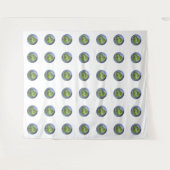 ビジネス ロゴ バックドロップ タペストリー (正面(横))