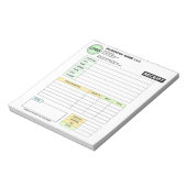 ビジネス ロゴ パッド | 領収書 支払い 請求書 レシート (回転)