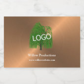 ビジネス ロゴ プロモーション用品 銅 フードラベル (シングルラベル)