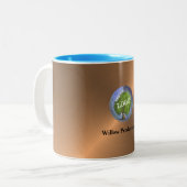 ビジネス・ロゴ・プロモーション・カンパニー・コッパー ツートーンマグカップ (正面左)