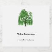 ビジネス ロゴ プロモーション 企業 ビールラベル (シングルラベル)