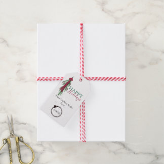 ビジネス ロゴ ホリデー ギフト タグ