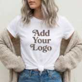 ビジネス ロゴ ホワイト 前後 トライブレンドTシャツ
