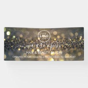 ビジネス ロゴ モダン プロフェッショナル 6フィート バナー 横断幕