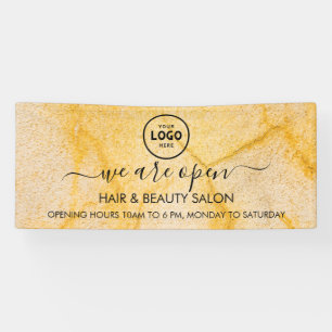 ビジネス ロゴ モダン プロフェッショナル 6フィート バナー 横断幕