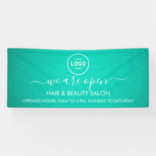 ビジネス ロゴ モダン プロフェッショナル 6フィート バナー 横断幕