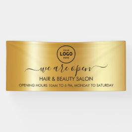 ビジネス ロゴ モダン プロフェッショナル 6フィート バナー 横断幕