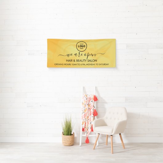 ビジネス ロゴ モダン プロフェッショナル 6' バナー 横断幕 (インサイチュ)