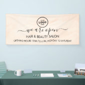 ビジネス ロゴ モダン プロフェッショナル 6' バナー 横断幕 (トレードショー)