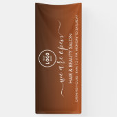 ビジネス ロゴ モダン プロフェッショナル 6' バナー 横断幕 (縦)