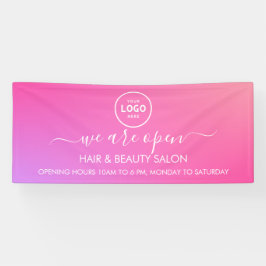 ビジネス ロゴ モダン プロフェッショナル 6' バナー 横断幕