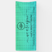 ビジネス ロゴ モダン プロフェッショナル 6' バナー 横断幕 (縦)