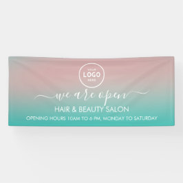 ビジネス ロゴ モダン プロフェッショナル 6' バナー 横断幕