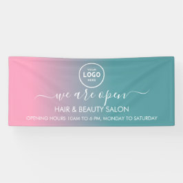 ビジネス ロゴ モダン プロフェッショナル 6' バナー 横断幕