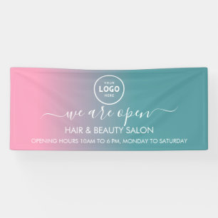 ビジネス ロゴ モダン プロフェッショナル 6' バナー 横断幕