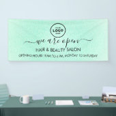 ビジネス ロゴ モダン プロフェッショナル 6' バナー 横断幕 (トレードショー)