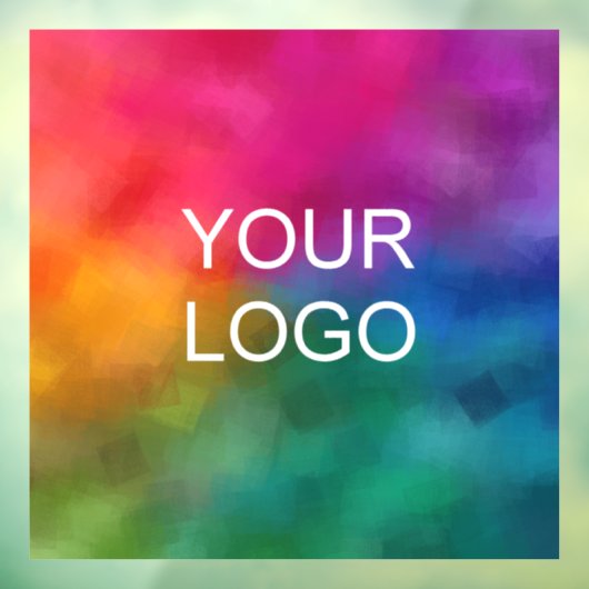 ビジネス ロゴ モダン ミニマル クリーン スリム プロモーション ウィンドウサイン (シート3)