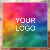 ビジネス ロゴ モダン ミニマル クリーン スリム プロモーション ウィンドウサイン (シート2)