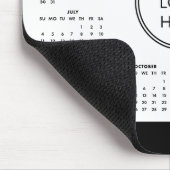 ビジネス ロゴ 2027 年カレンダー マウスパッド (コーナー)