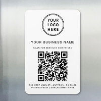 ビジネス ロゴ QRコード プロモーション