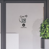 ビジネス ロゴ QR コード シンプル ウィンドウサイン