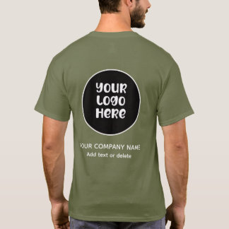 ビジネス/会社のロゴを追加 Tシャツ