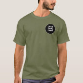 ビジネス/会社のロゴを追加 Tシャツ (正面)