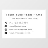 ビジネス 会社 プロモーション 個人用 特別 ウィンドウサイン (シート)