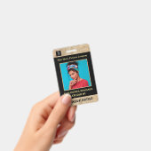 ビジネス 会社 従業員 写真 ロゴ カスタム バッジ (手持ち)