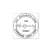 ビジネス |個人独自の作成 ラバースタンプ (インプリント)