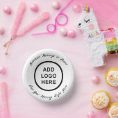 ビジネス 誕生日 結婚 卒業 ロゴ フォト ペーパーボウル (パーティー)