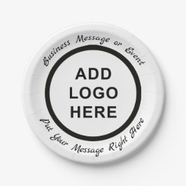 ビジネス 誕生日 結婚 卒業 ロゴ 写真 ペーパープレート