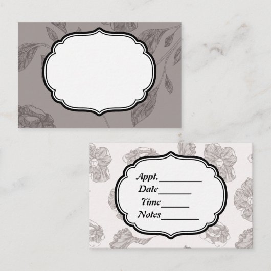 ビジネス/Apptカードトープフローラ 名刺 (正面/裏面)