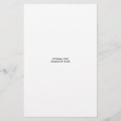 ビジネス QRコード ライト 写真 カスタム マーケティング チラシ (裏面)