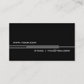 ビジネス_simple 名刺 (裏面)