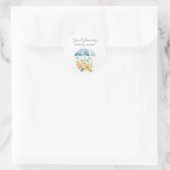 ビジネスApril Showers Bring May Flowers春 ラウンドシール (バッグ)