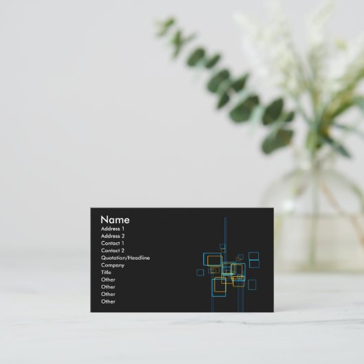 ビジネスb_box 名刺 (スタンド正面)