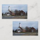 ビジネスCARD-BOONVILLEバプティスト教会 名刺 (正面/裏面)