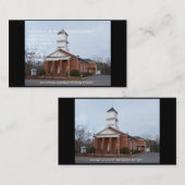 ビジネスCARD-BOONVILLE統一されたなメソジスト派の儲 名刺 (正面/裏面)