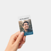 ビジネスIDロゴ |写真社員スタッフバッジ バッジ (手持ち)