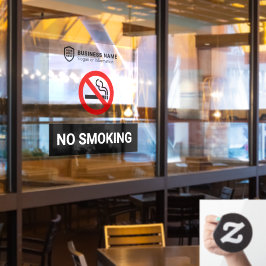 ビジネスIDロゴ |喫煙なし ウィンドウサイン