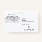 ビジネスIDロゴ |弁護士アットコートホワイト バッジ (裏面)