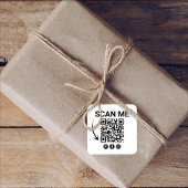 ビジネスQRコードスキャンの確認 スクエアシール