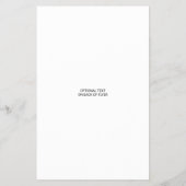 ビジネスQRコードライトフォトカスタムマーケティング チラシ (裏面)