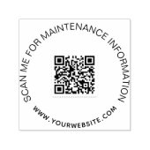 ビジネスqrコード製品の保守情報 セルフインキングスタンプ (デザイン)