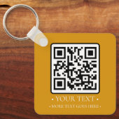 ビジネスQRコード キーホルダー (正面)