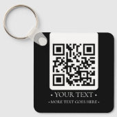 ビジネスQRコード キーホルダー (正面)